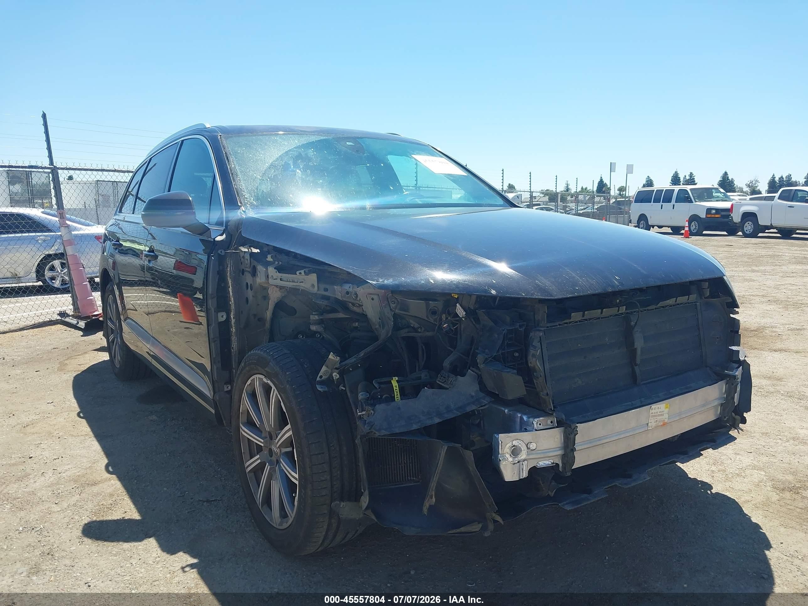 2019 Audi Q7 55 Premium/55 Se Premium Black vin: WA1LAAF79KD038918