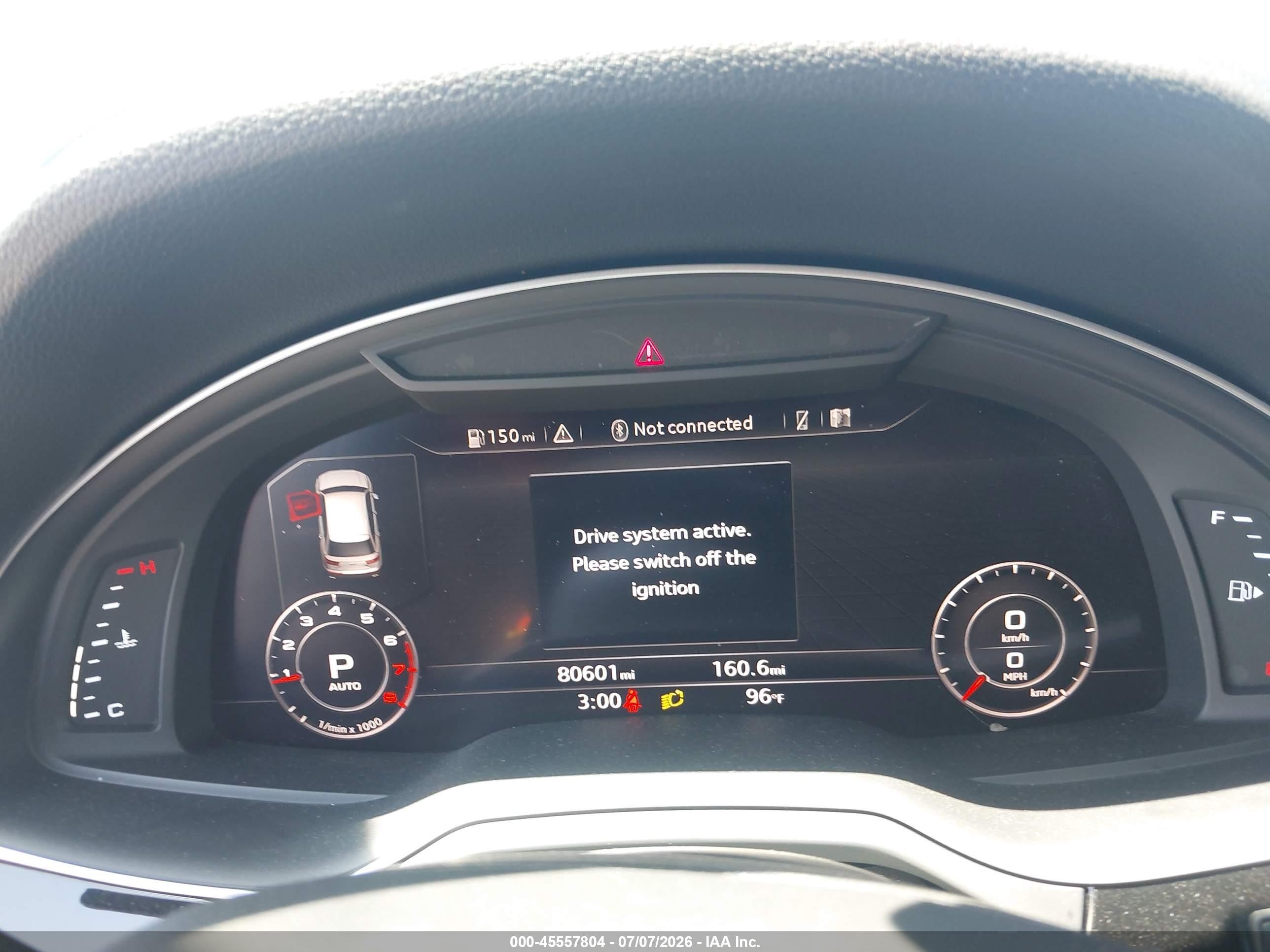 2019 Audi Q7 55 Premium/55 Se Premium Black vin: WA1LAAF79KD038918