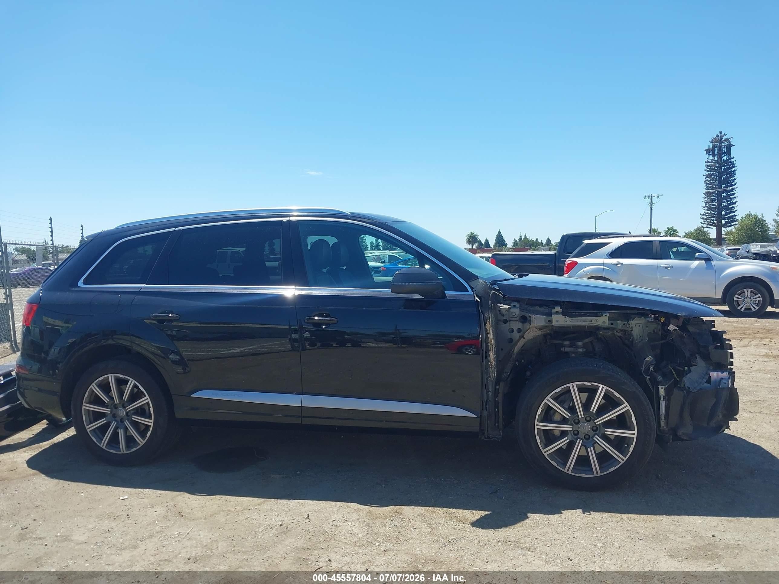 2019 Audi Q7 55 Premium/55 Se Premium Black vin: WA1LAAF79KD038918