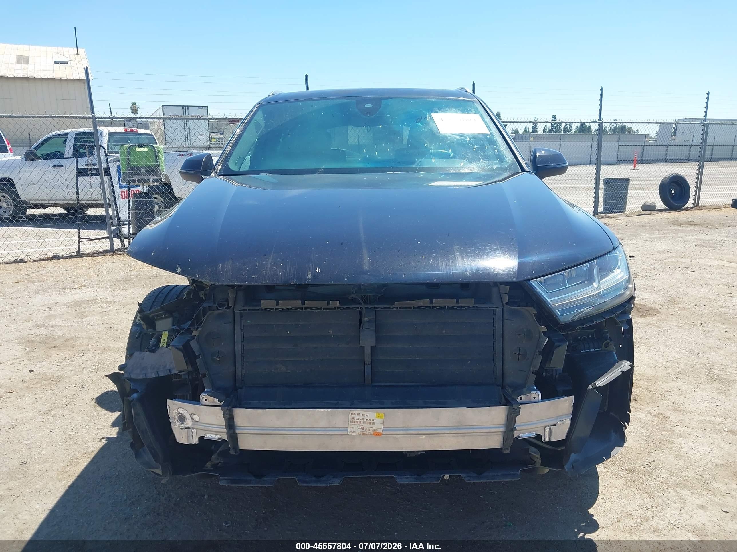 2019 Audi Q7 55 Premium/55 Se Premium Black vin: WA1LAAF79KD038918