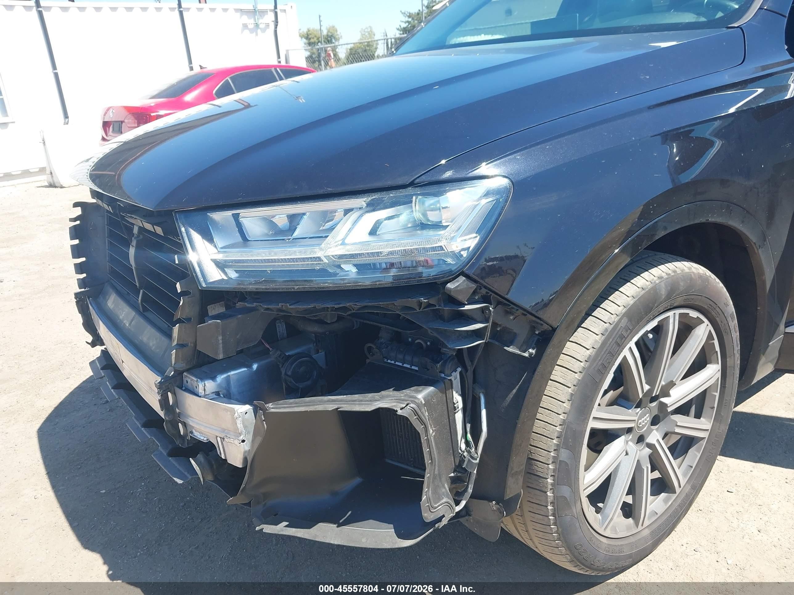 2019 Audi Q7 55 Premium/55 Se Premium Black vin: WA1LAAF79KD038918