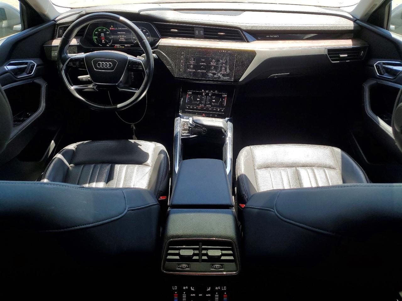 2019 Audi E-tron Premium Plus Gray vin: WA1LAAGE4KB005916