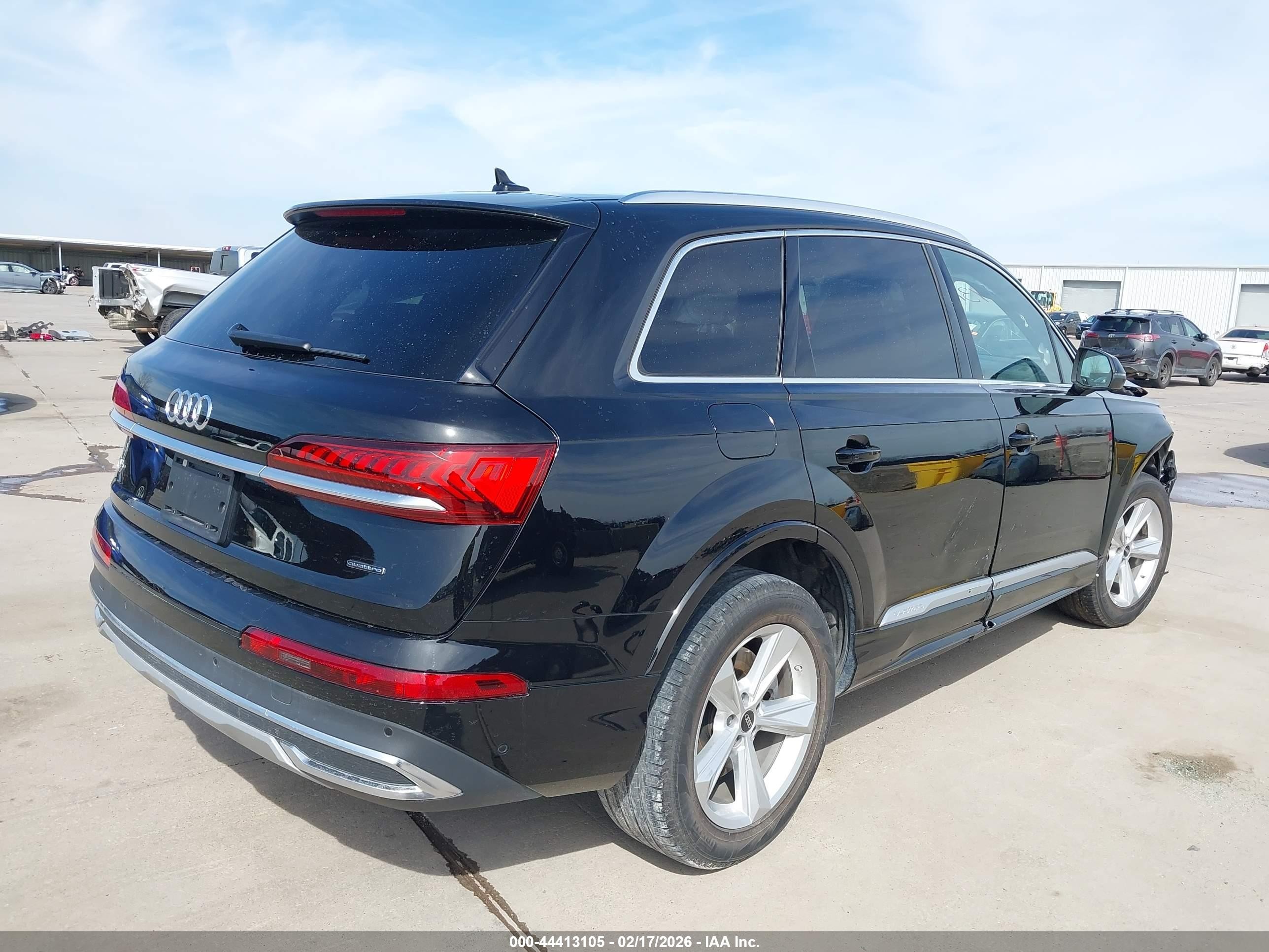 2023 Audi Q7 Premium Plus 45 Tfsi Quattro Tiptronic Black vin: WA1LCBF73PD003671