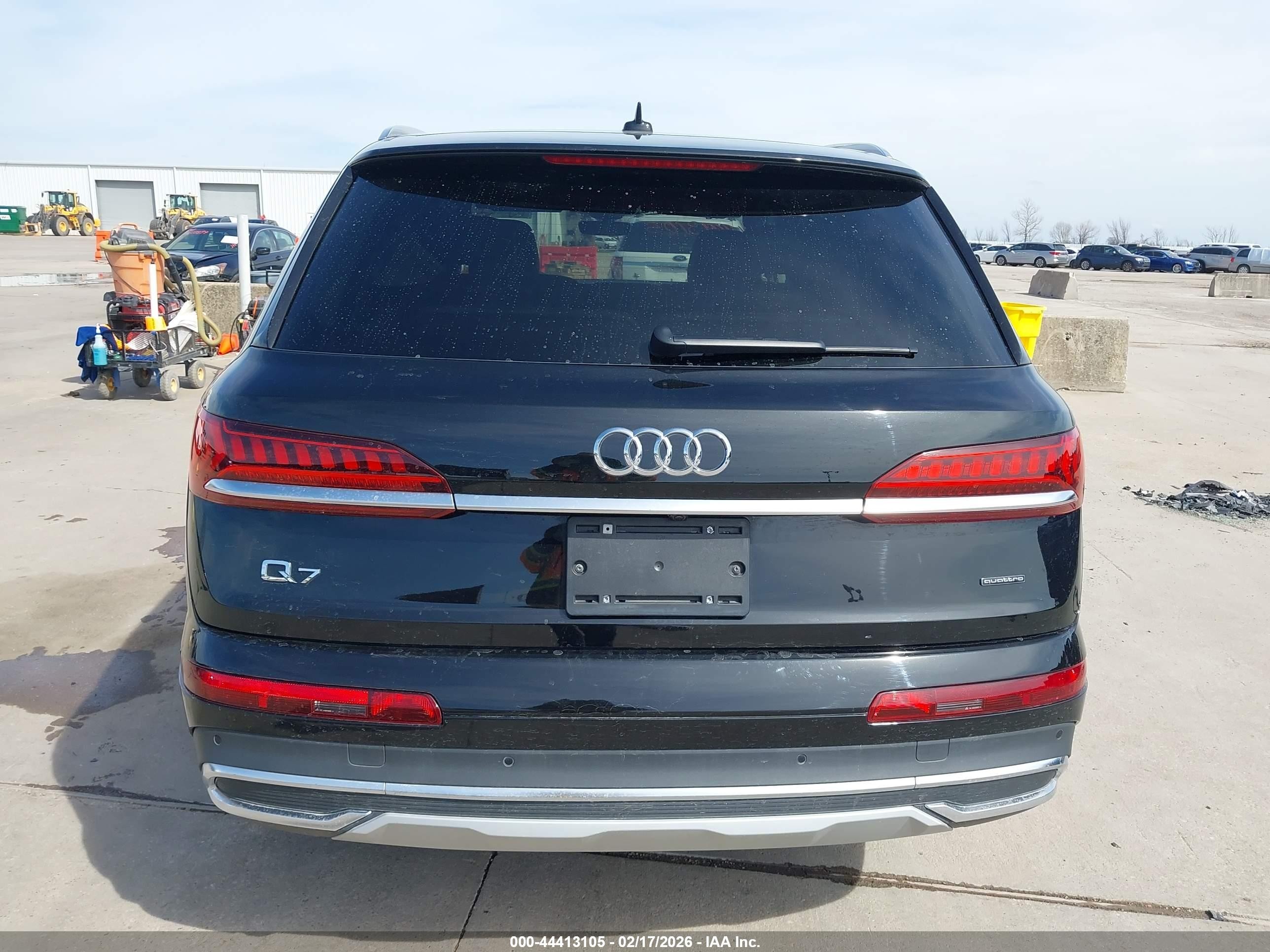 2023 Audi Q7 Premium Plus 45 Tfsi Quattro Tiptronic Black vin: WA1LCBF73PD003671