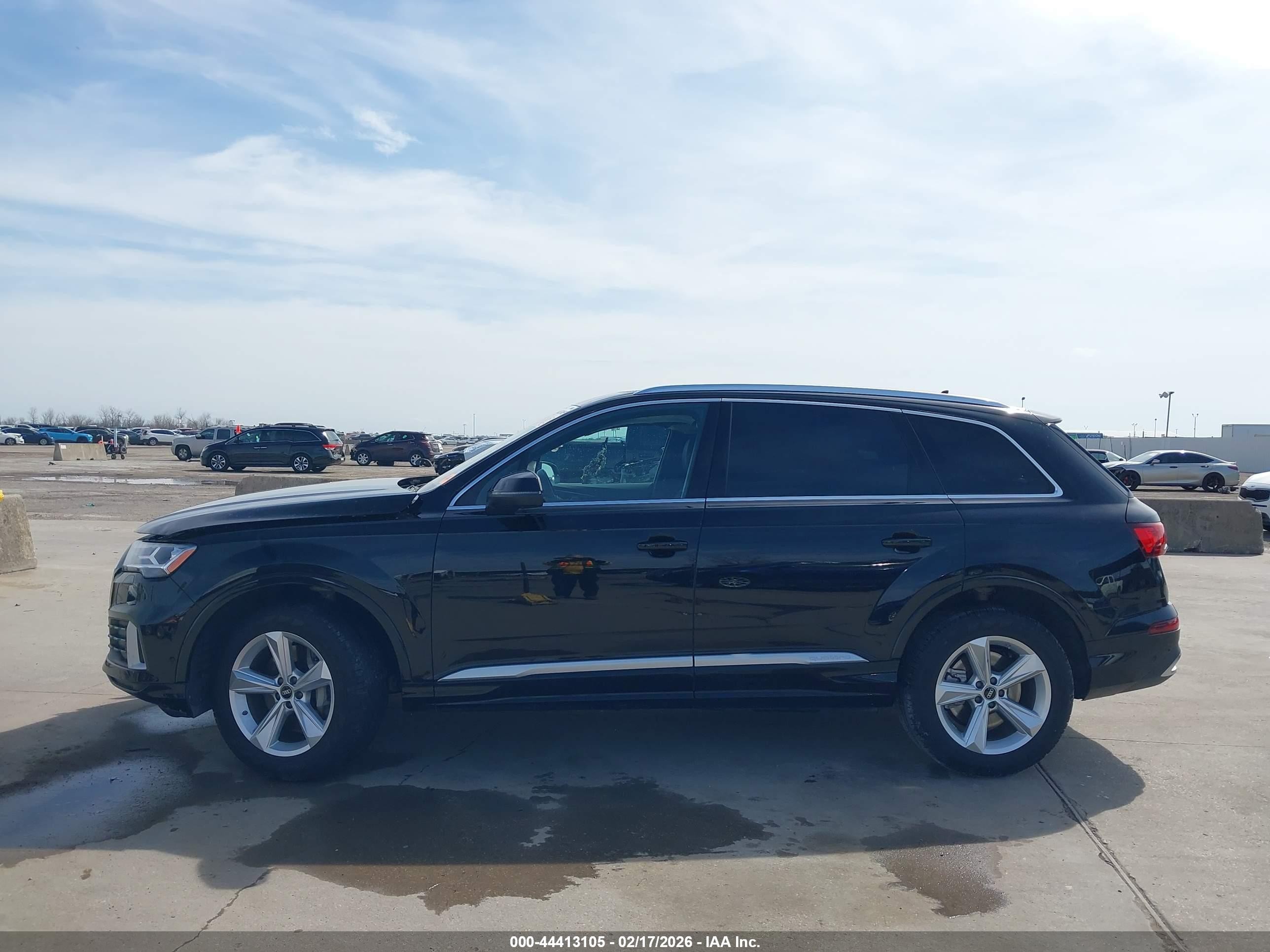 2023 Audi Q7 Premium Plus 45 Tfsi Quattro Tiptronic Black vin: WA1LCBF73PD003671