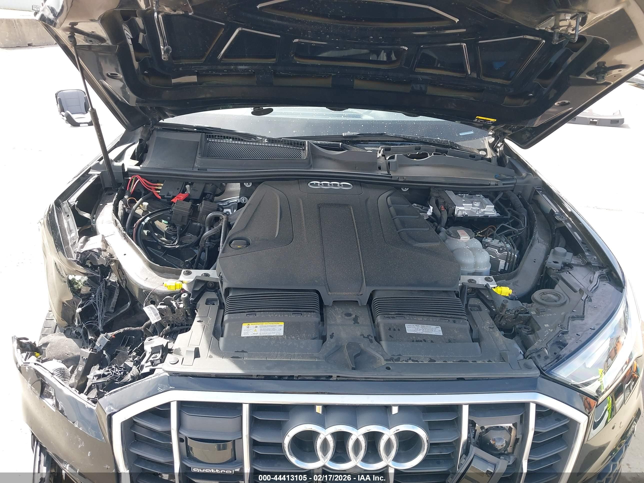2023 Audi Q7 Premium Plus 45 Tfsi Quattro Tiptronic Black vin: WA1LCBF73PD003671