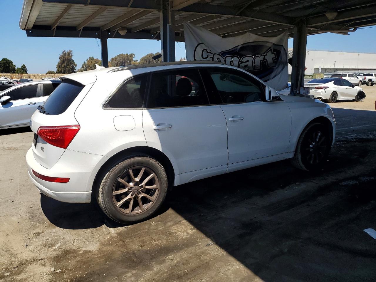 2011 Audi Q5 Premium Plus White vin: WA1LFAFP0BA065296