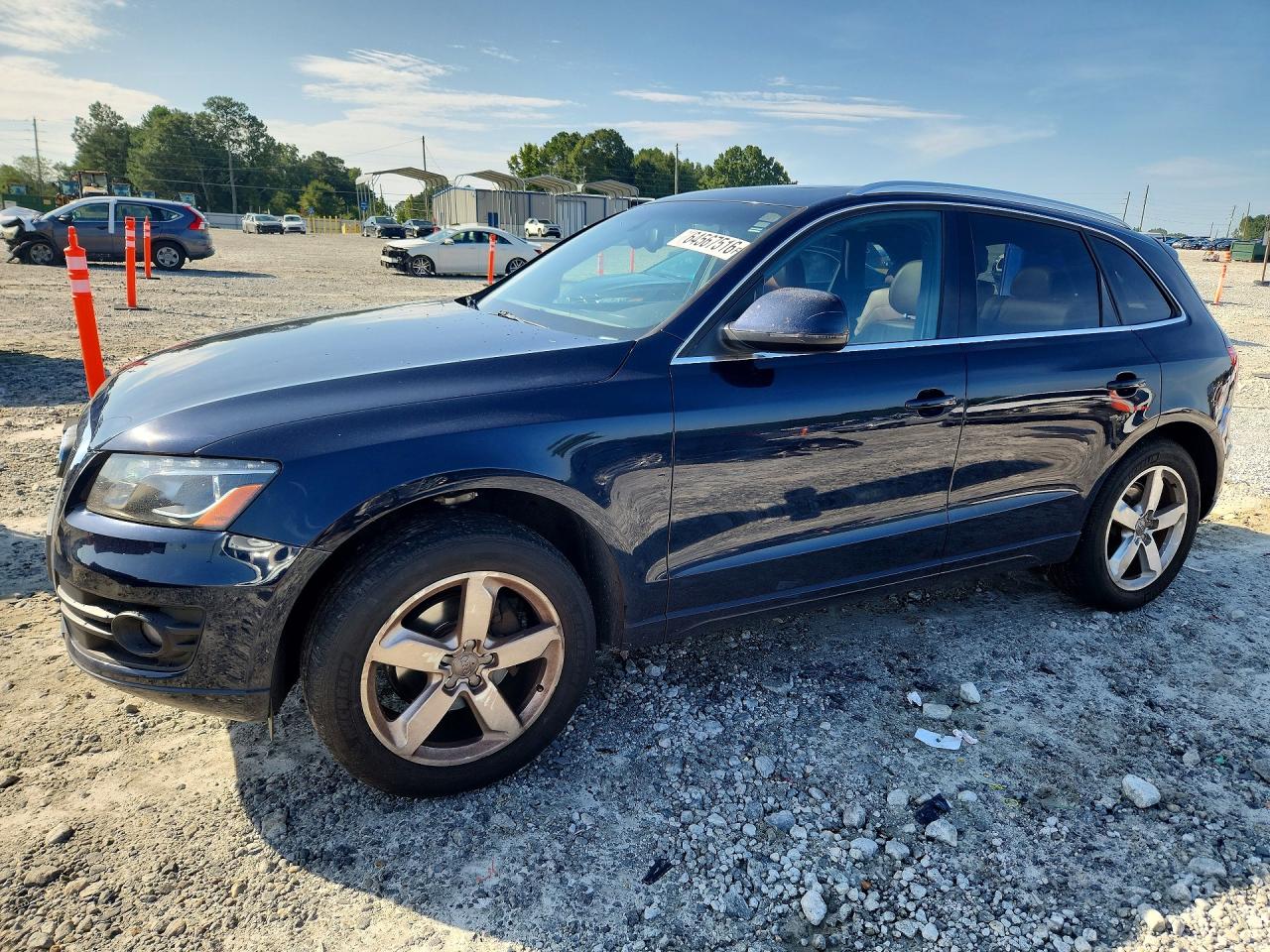 2011 Audi Q5 Premium Plus Синий vin: WA1LFAFP0BA069784