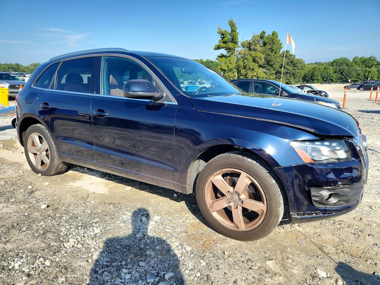 2011 Audi Q5 Premium Plus Синий vin: WA1LFAFP0BA069784