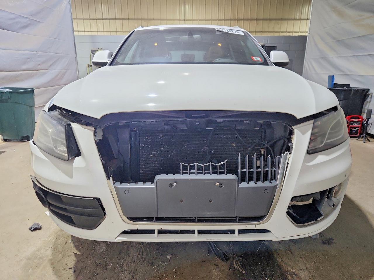 2011 Audi Q5 Premium Plus White vin: WA1LFAFP0BA074323