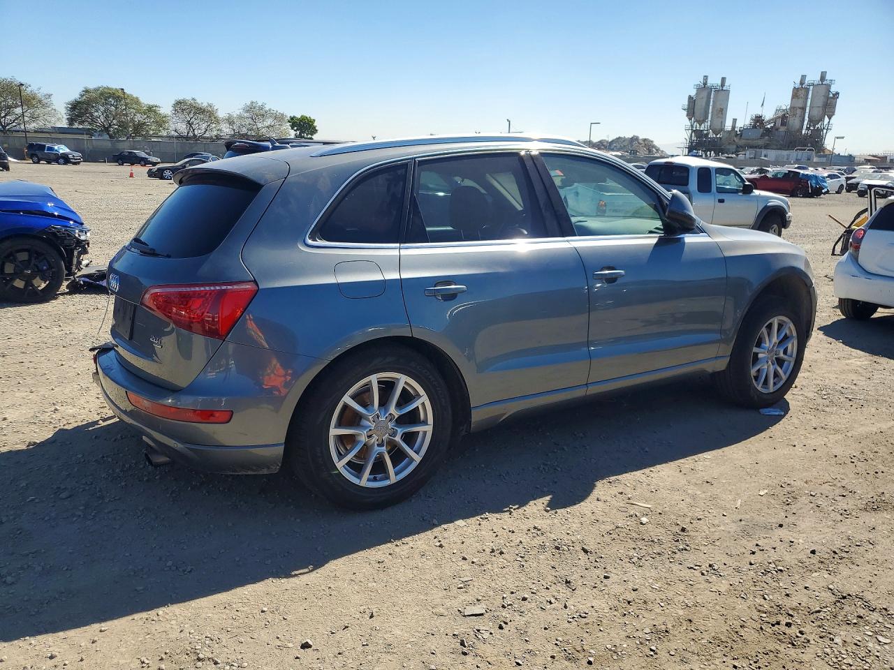 2012 Audi Q5 Premium Plus Серый vin: WA1LFAFP0CA024166