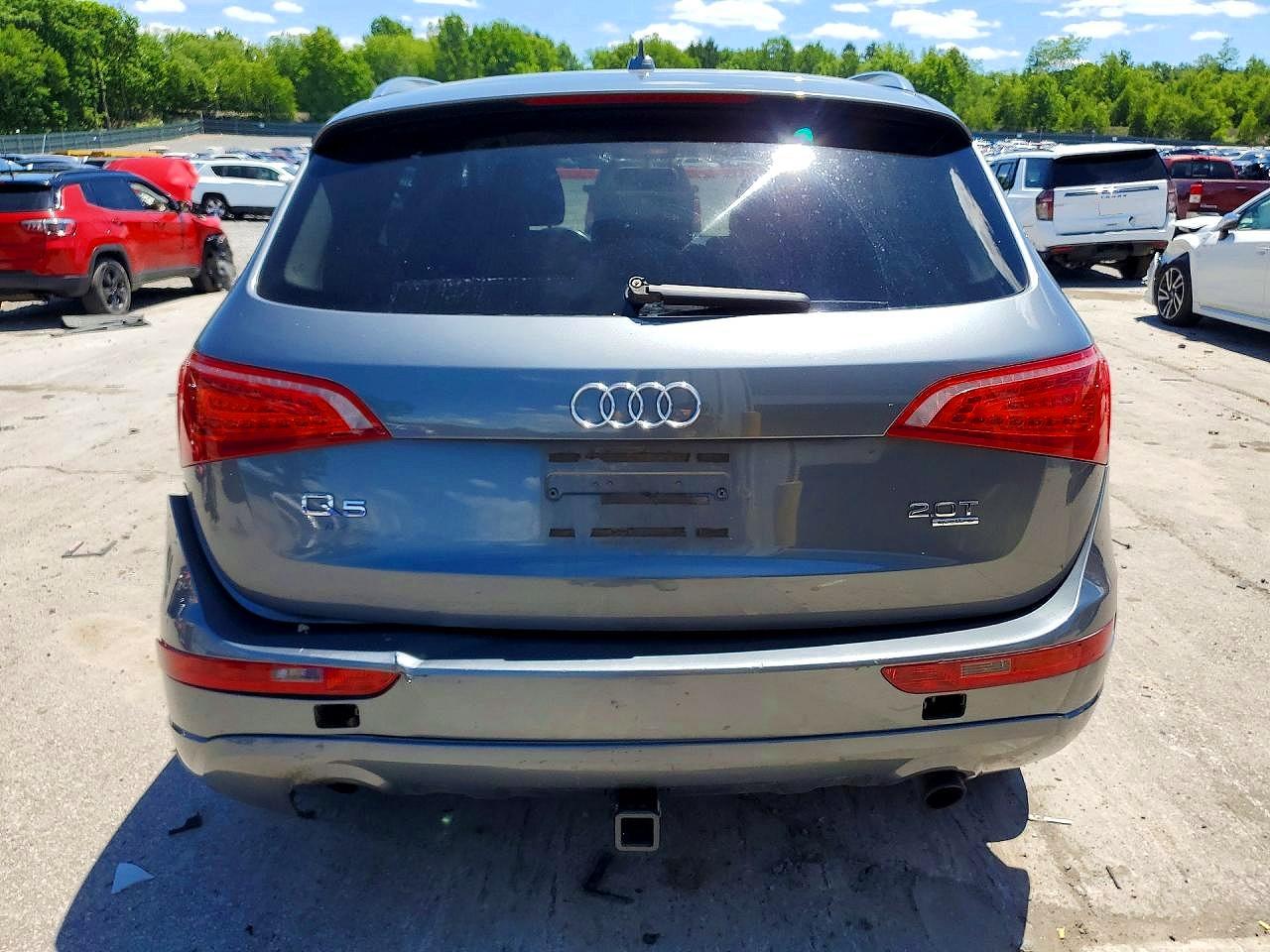 2012 Audi Q5 Premium Plus Gray vin: WA1LFAFP0CA066482