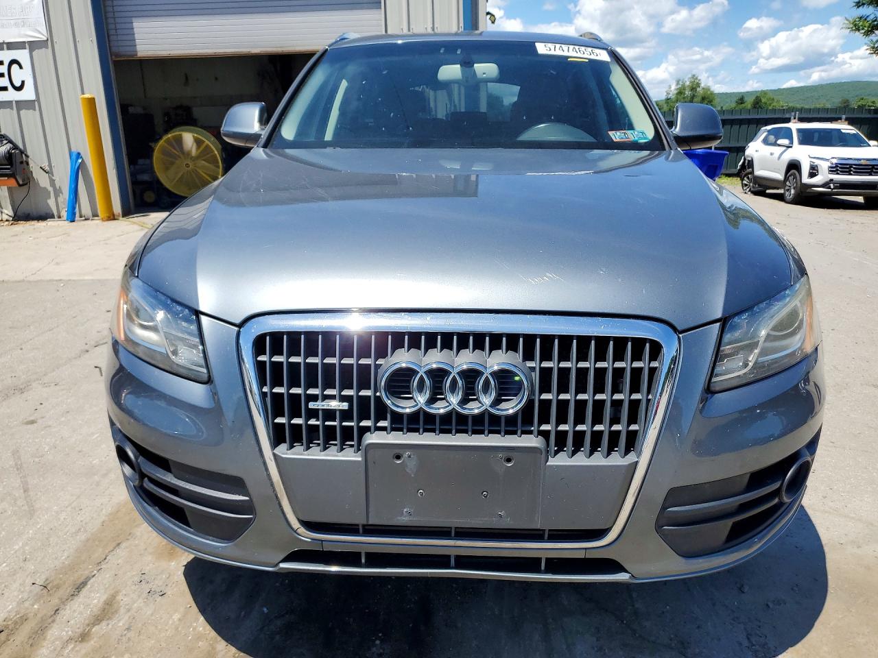 2012 Audi Q5 Premium Plus Gray vin: WA1LFAFP0CA066482
