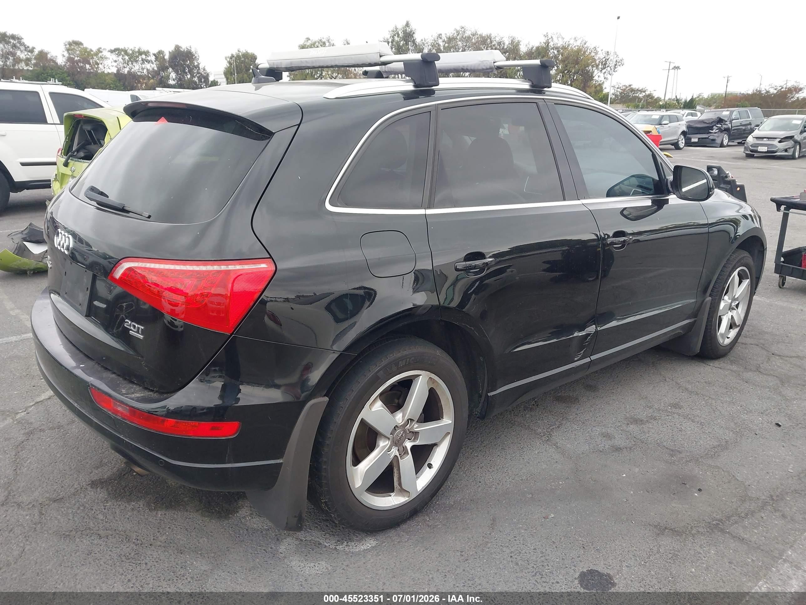 2012 Audi Q5 2.0t Premium Black vin: WA1LFAFP0CA096758