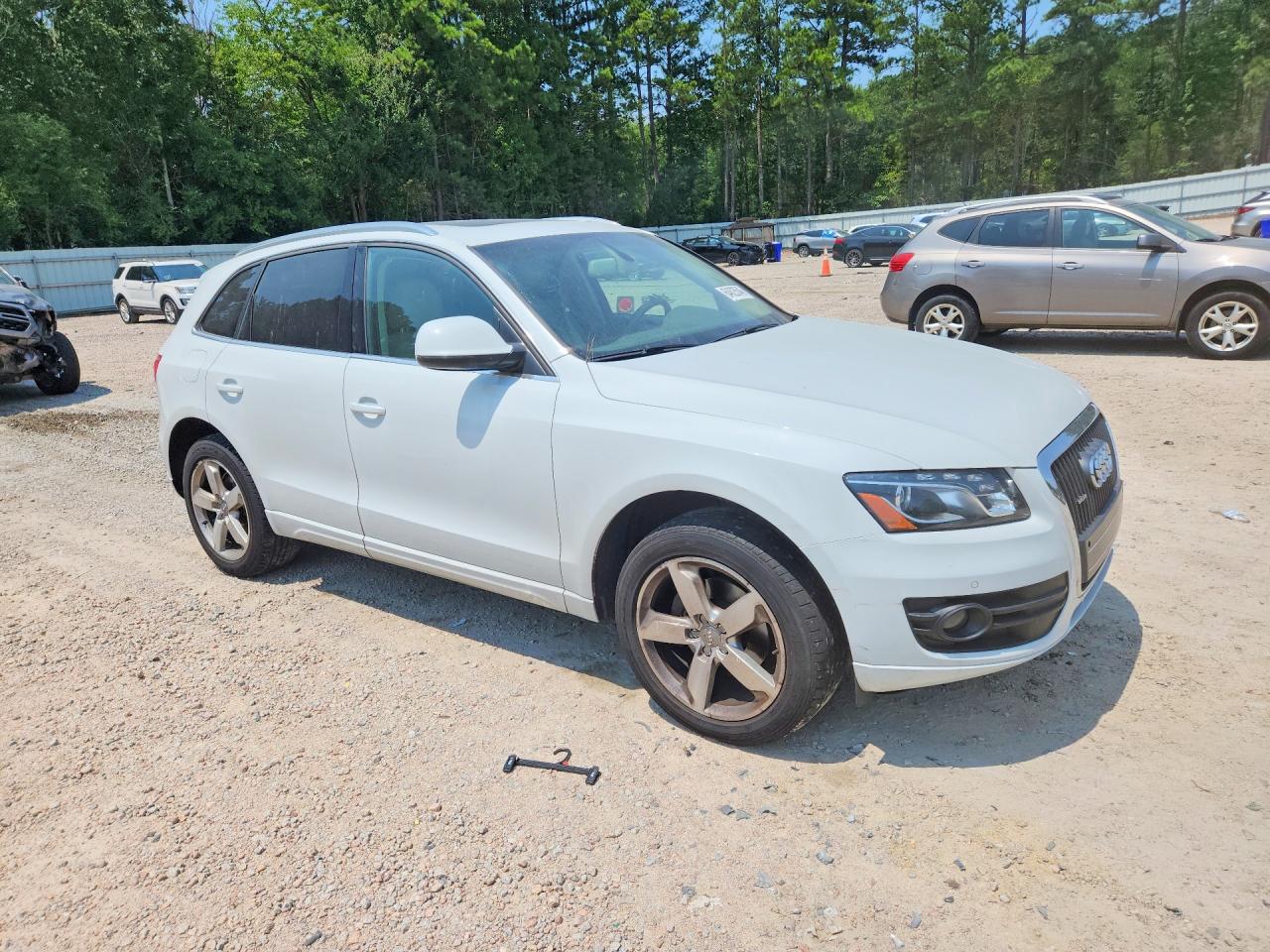 2012 Audi Q5 Premium Plus White vin: WA1LFAFP0CA138670