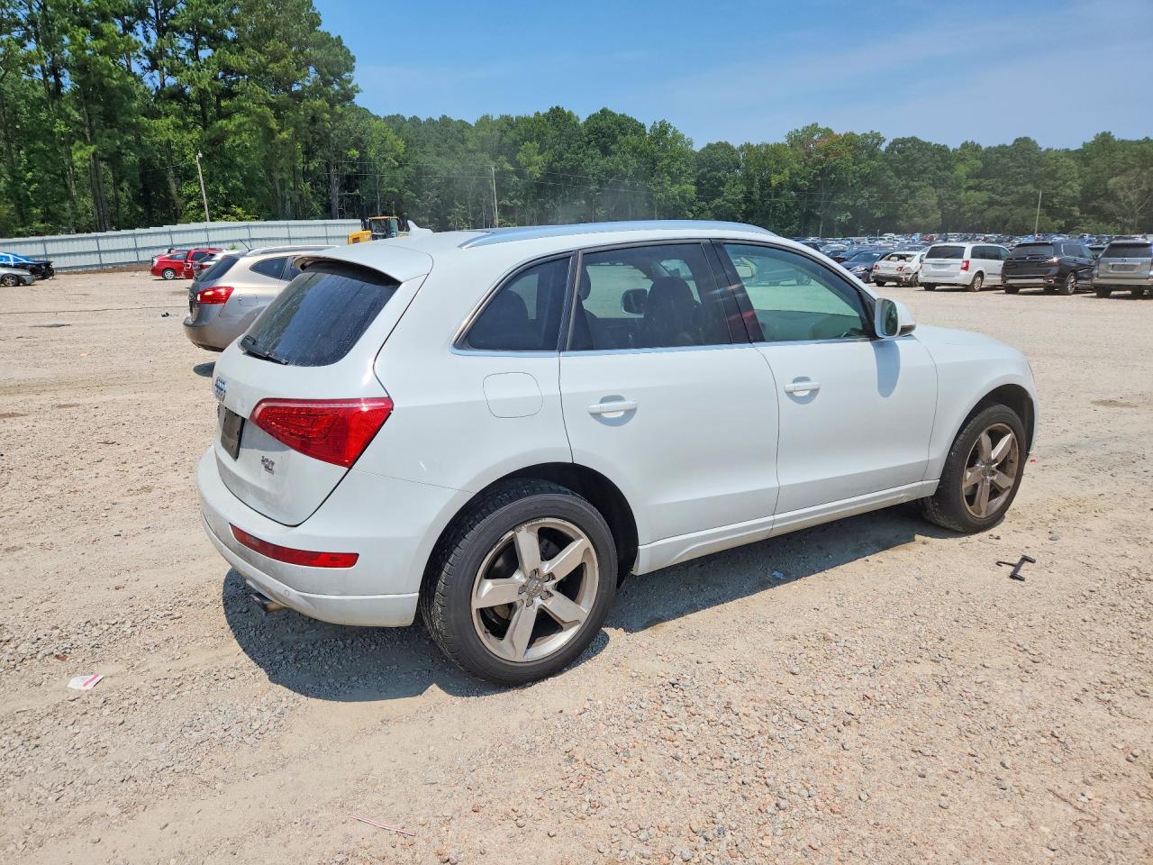 2012 Audi Q5 Premium Plus White vin: WA1LFAFP0CA138670
