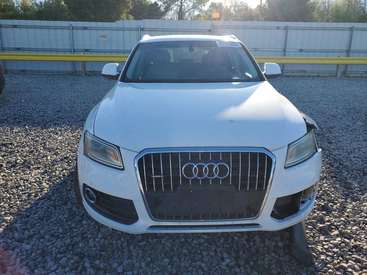 2013 Audi Q5 White vin: WA1LFAFP0DA053569