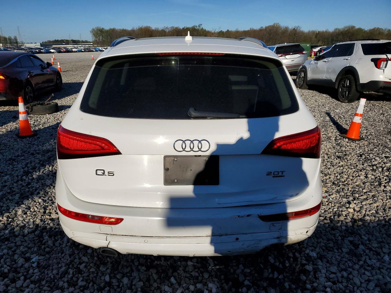 2013 Audi Q5 White vin: WA1LFAFP0DA053569