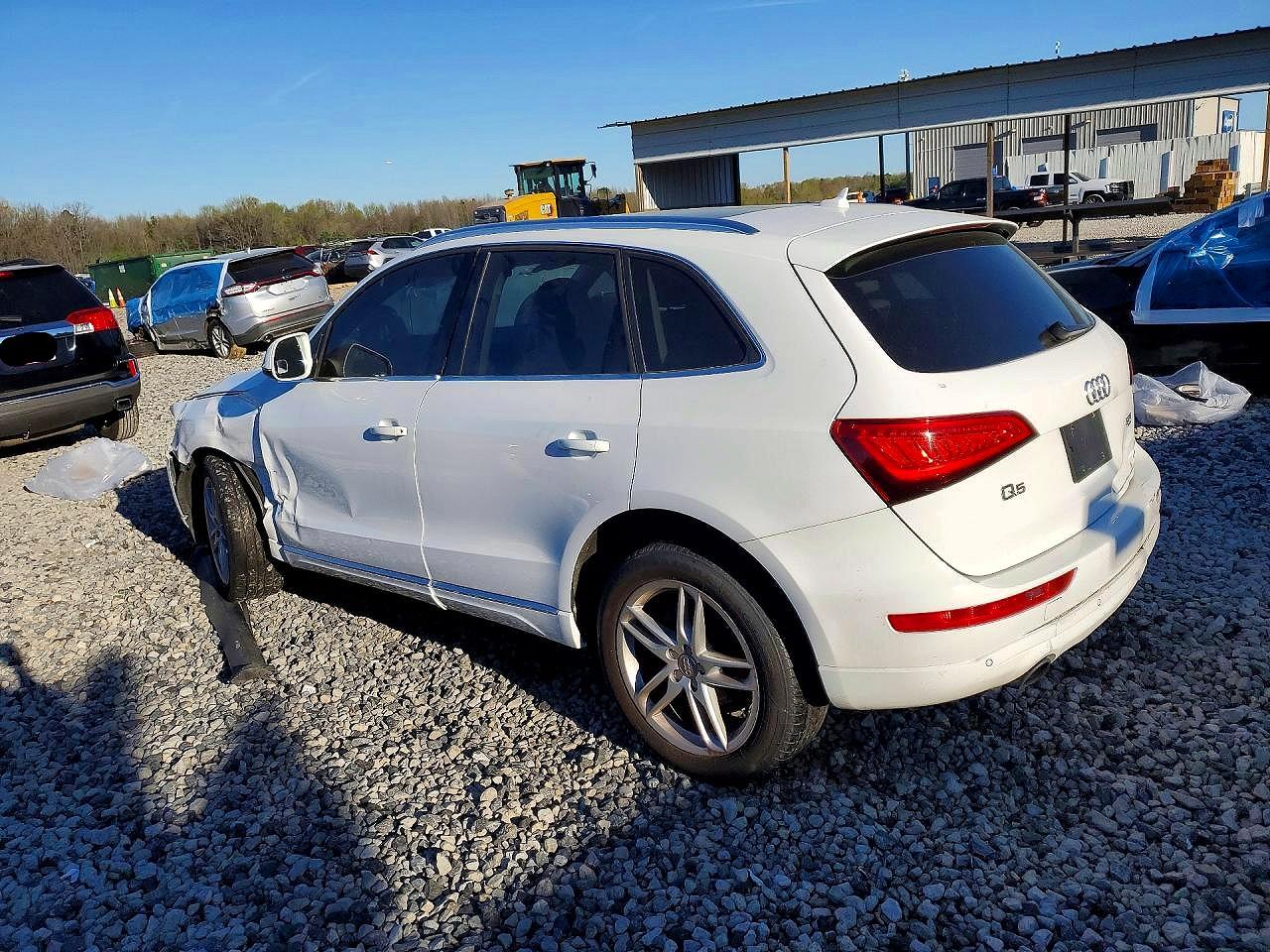 2013 Audi Q5 White vin: WA1LFAFP0DA053569