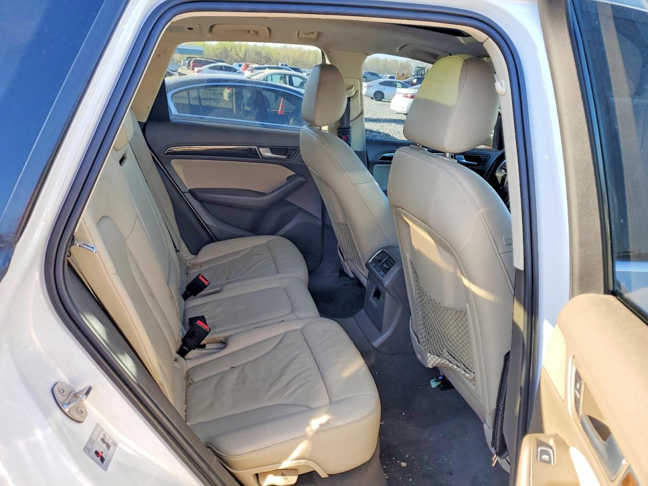 2013 Audi Q5 White vin: WA1LFAFP0DA053569