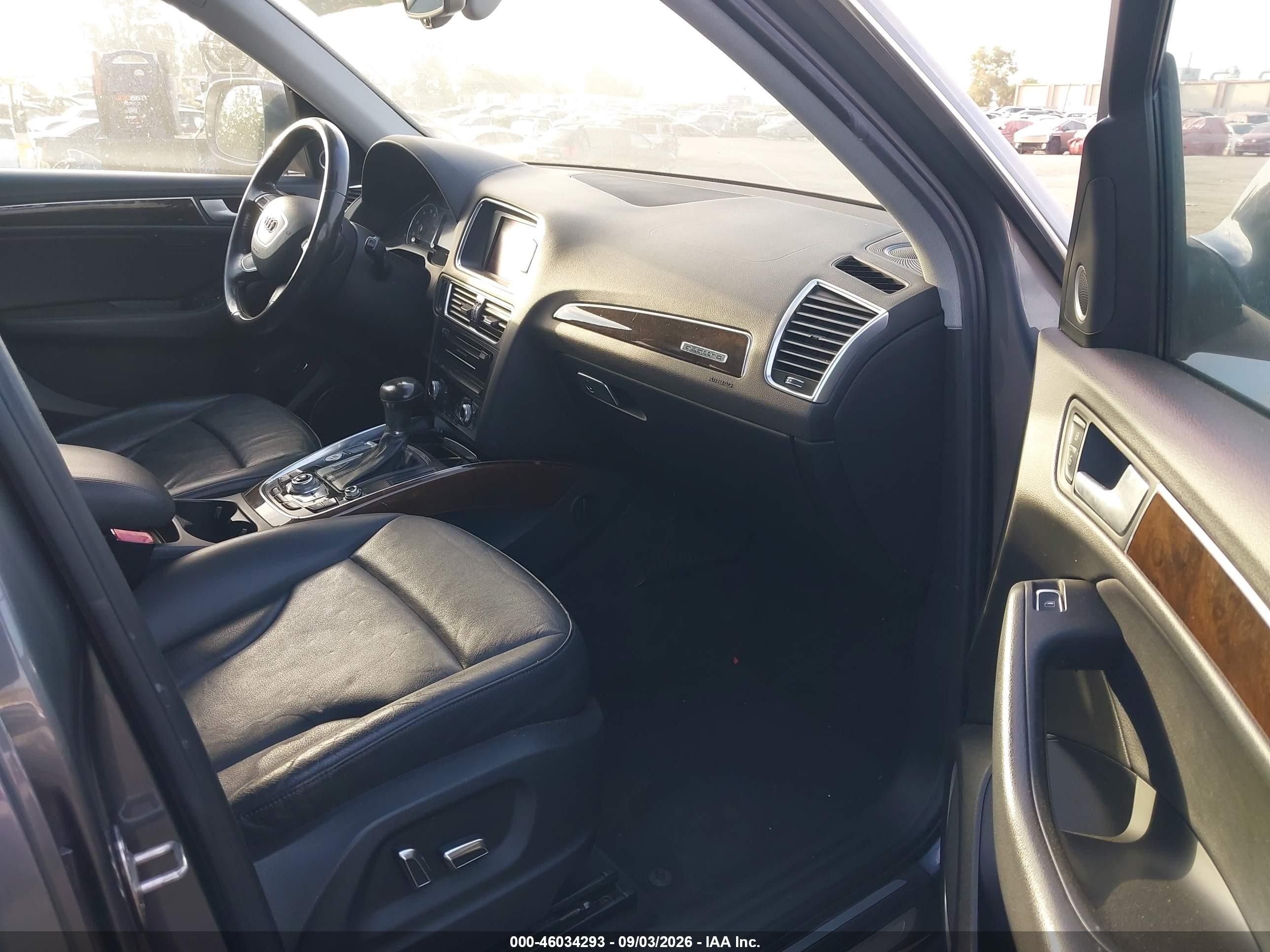 2013 Audi Q5 2.0t Premium Gray vin: WA1LFAFP0DA075331