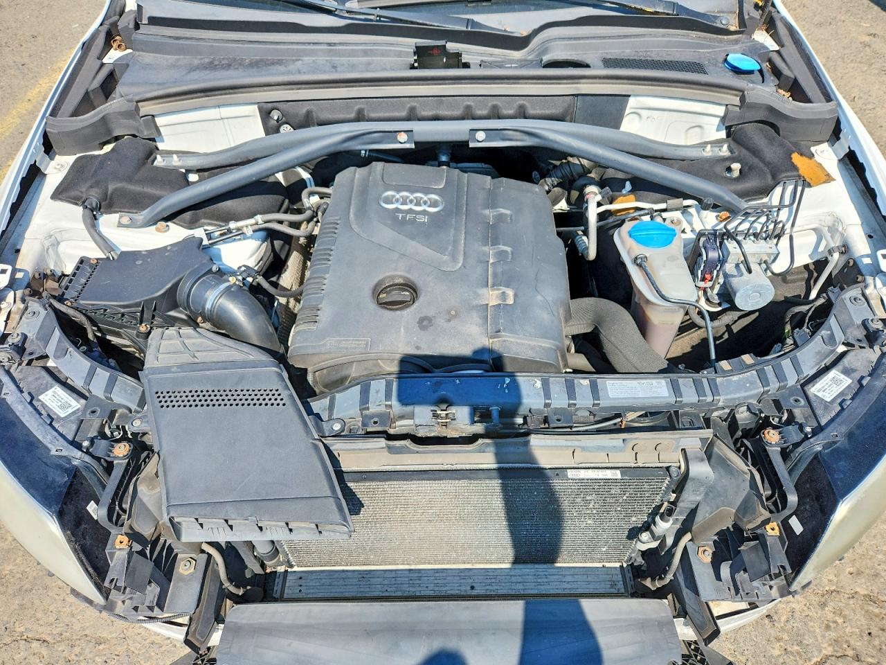 2013 Audi Q5 Premium Plus Белый vin: WA1LFAFP0DA101054