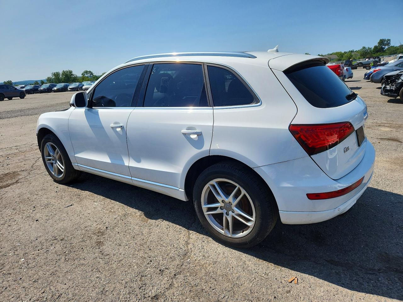 2013 Audi Q5 Premium Plus Белый vin: WA1LFAFP0DA101054