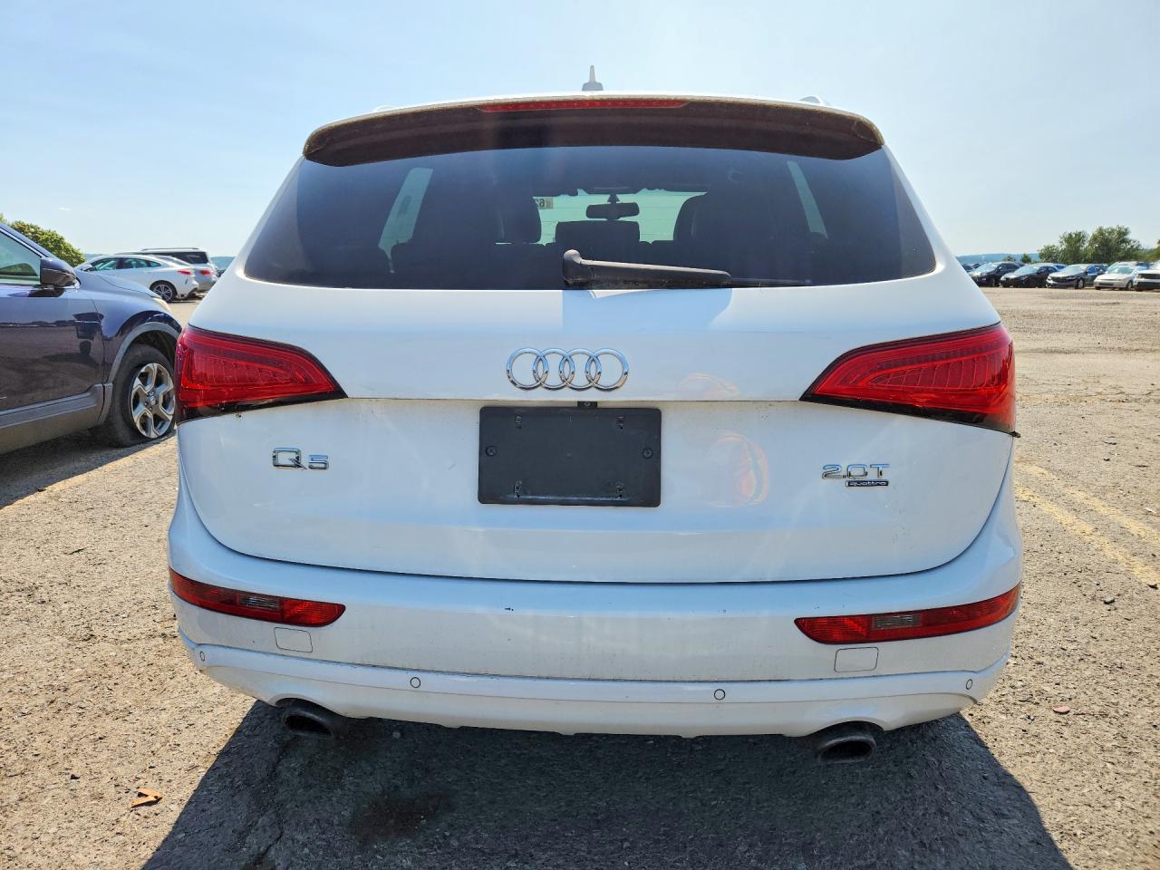 2013 Audi Q5 Premium Plus Белый vin: WA1LFAFP0DA101054