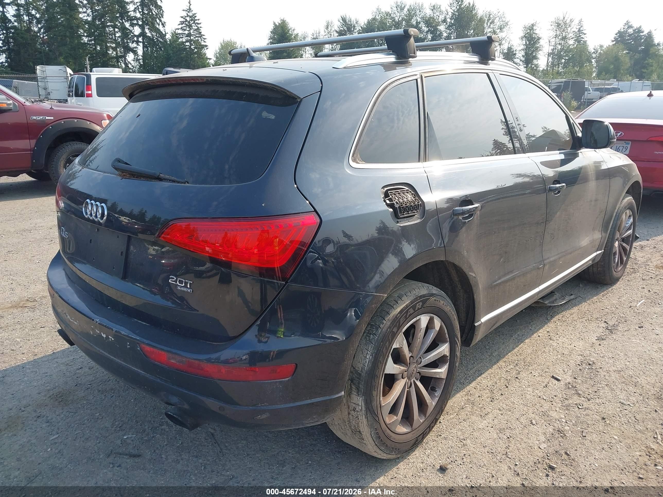 2014 Audi Q5 2.0t Premium Black vin: WA1LFAFP0EA009136