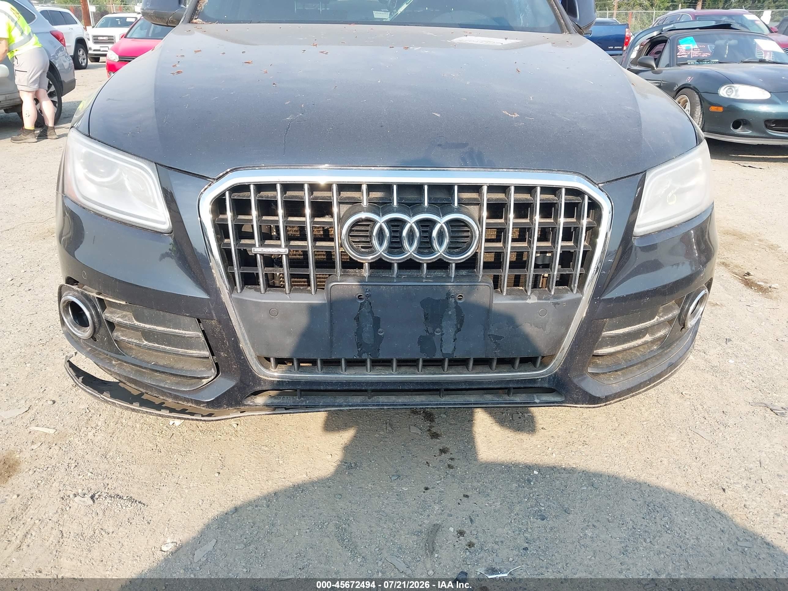 2014 Audi Q5 2.0t Premium Black vin: WA1LFAFP0EA009136