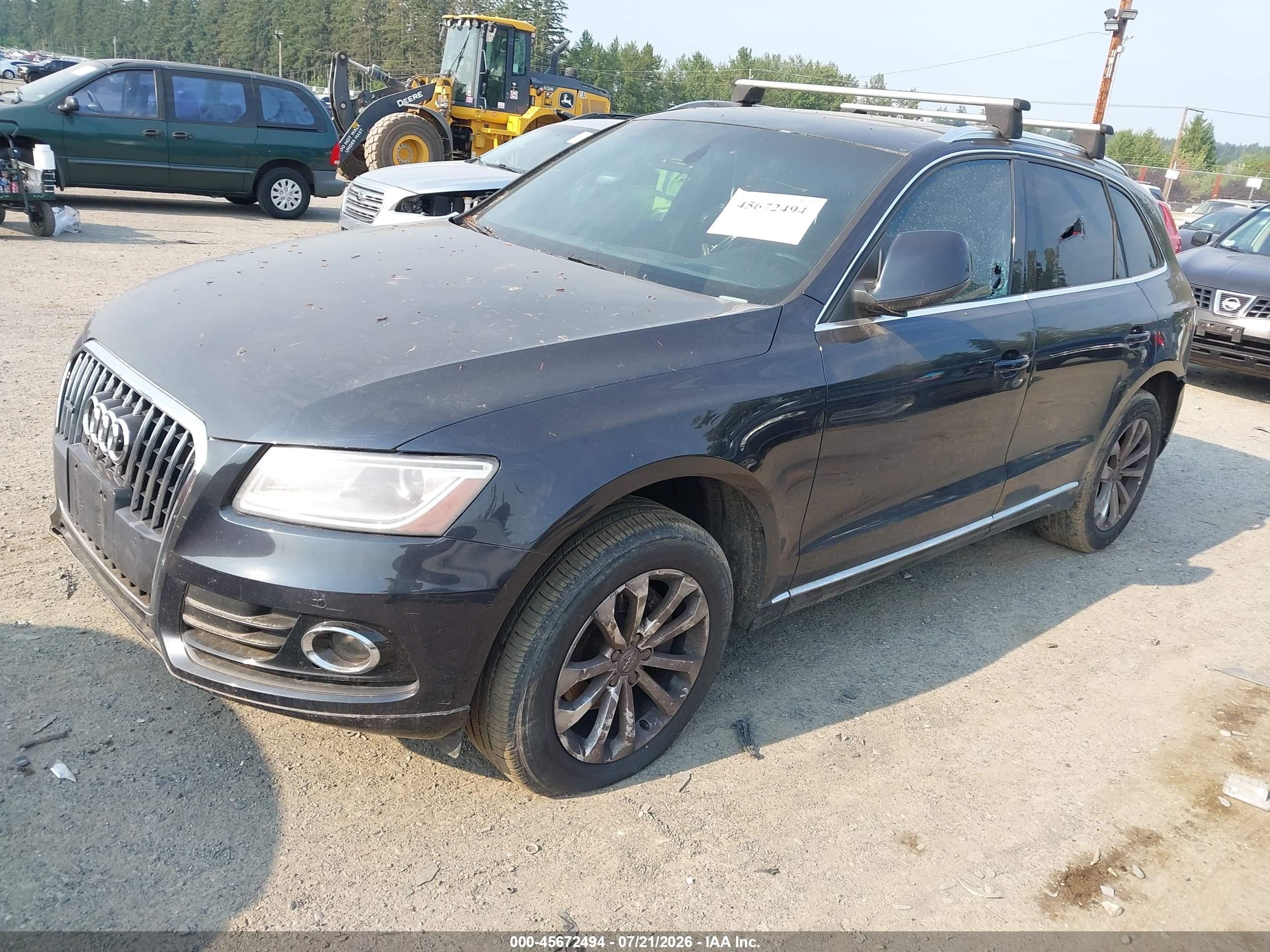 2014 Audi Q5 2.0t Premium Black vin: WA1LFAFP0EA009136