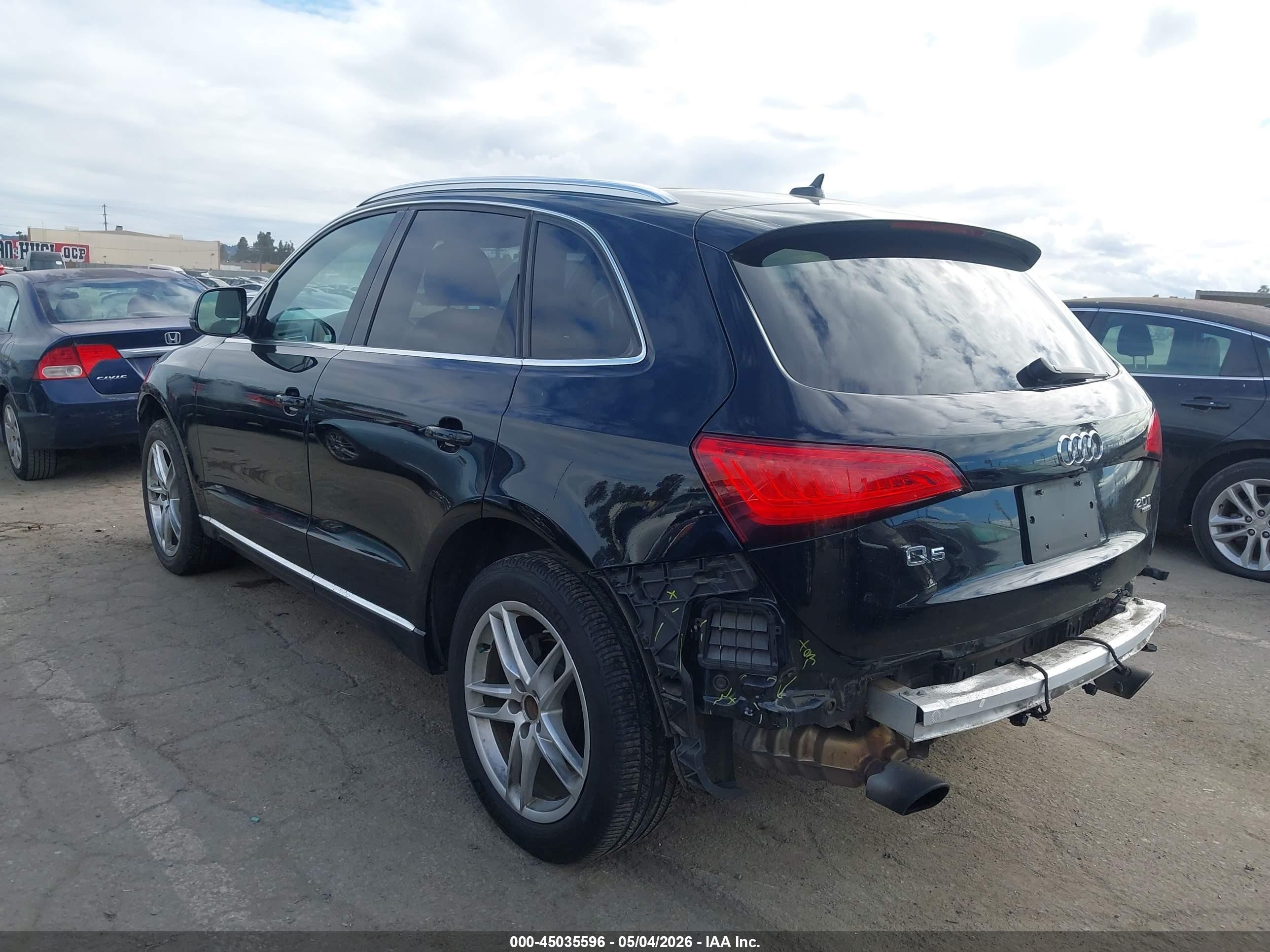 2014 Audi Q5 2.0t Premium Black vin: WA1LFAFP0EA051709