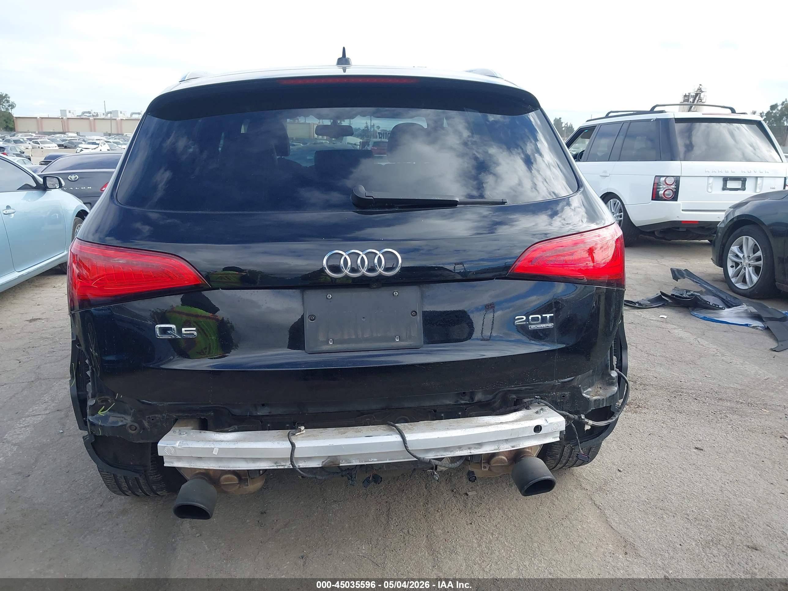 2014 Audi Q5 2.0t Premium Black vin: WA1LFAFP0EA051709