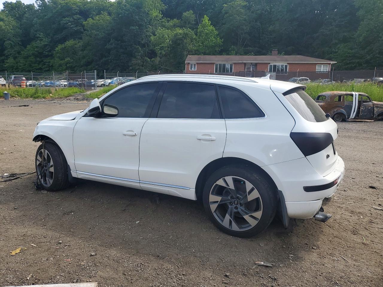 2014 Audi Q5 Premium Plus White vin: WA1LFAFP0EA057025