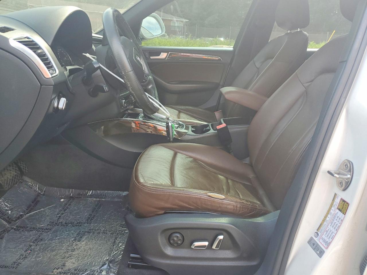 2014 Audi Q5 Premium Plus White vin: WA1LFAFP0EA057025