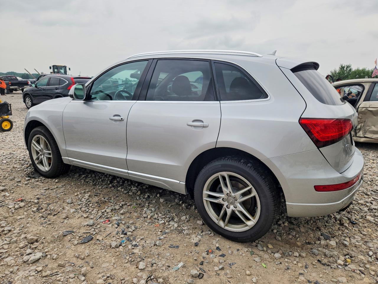 2014 Audi Q5 Premium Plus Silver vin: WA1LFAFP0EA097380
