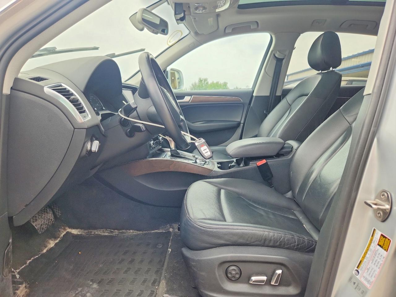 2014 Audi Q5 Premium Plus Silver vin: WA1LFAFP0EA097380