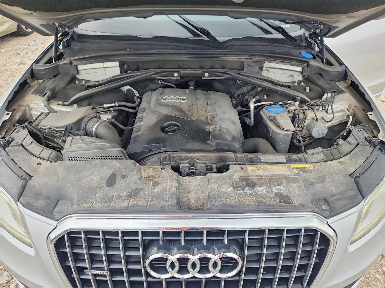 2014 Audi Q5 Premium Plus Silver vin: WA1LFAFP0EA097380