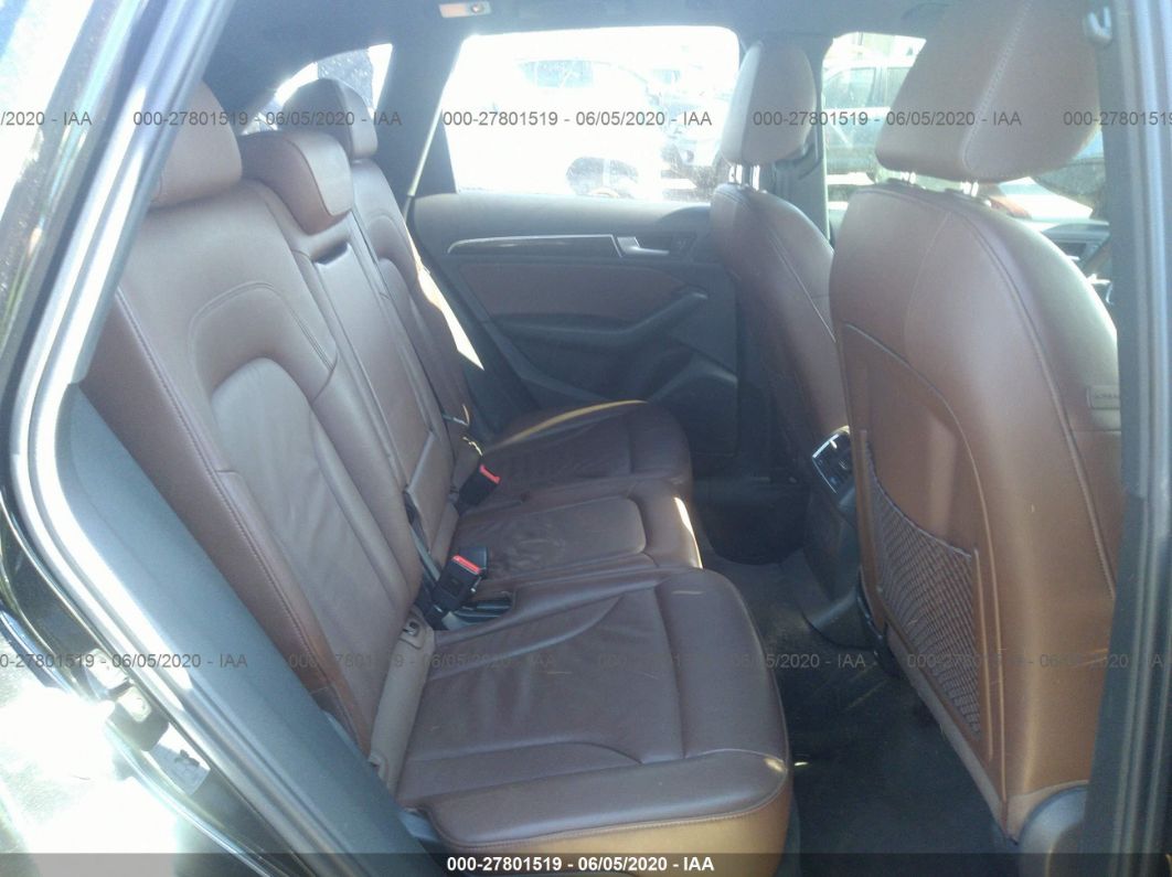 2014 Audi Q5 Premium Plus Black vin: WA1LFAFP0EA117806