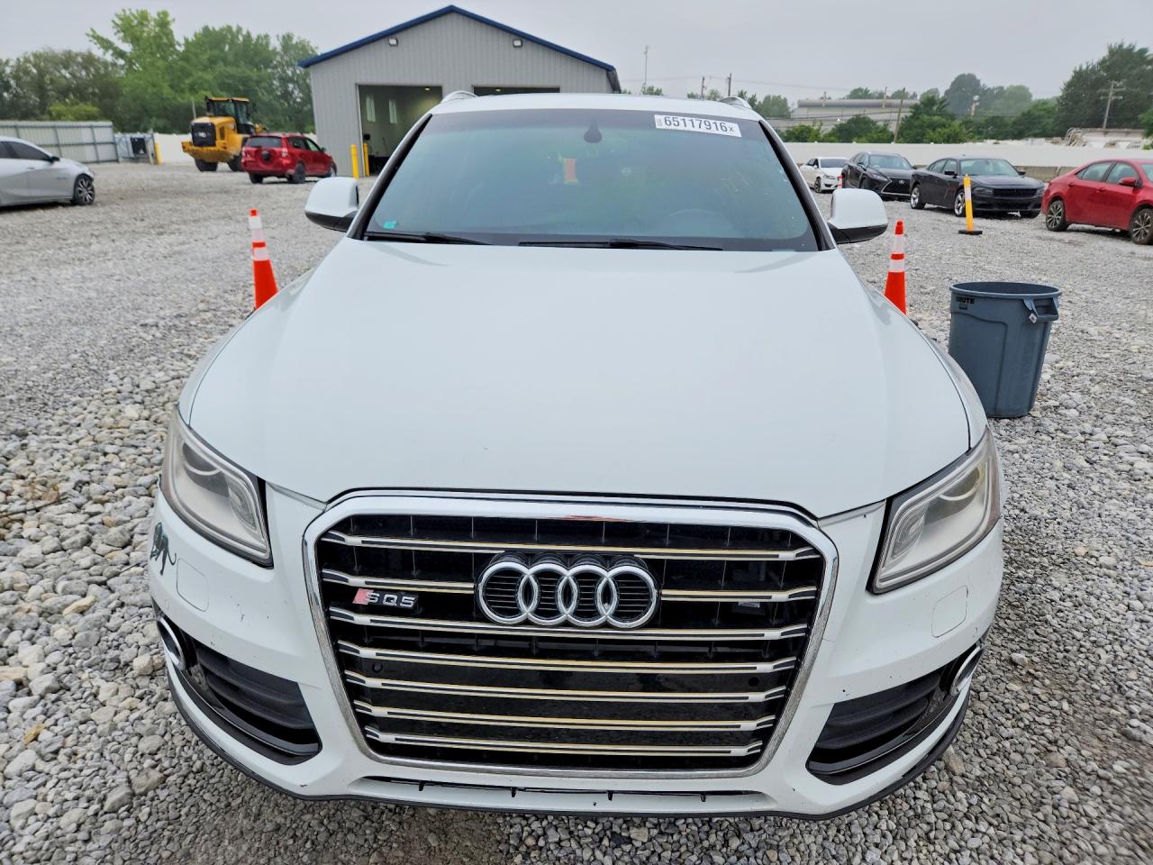 2014 Audi Q5 Premium Plus White vin: WA1LFAFP0EA123914