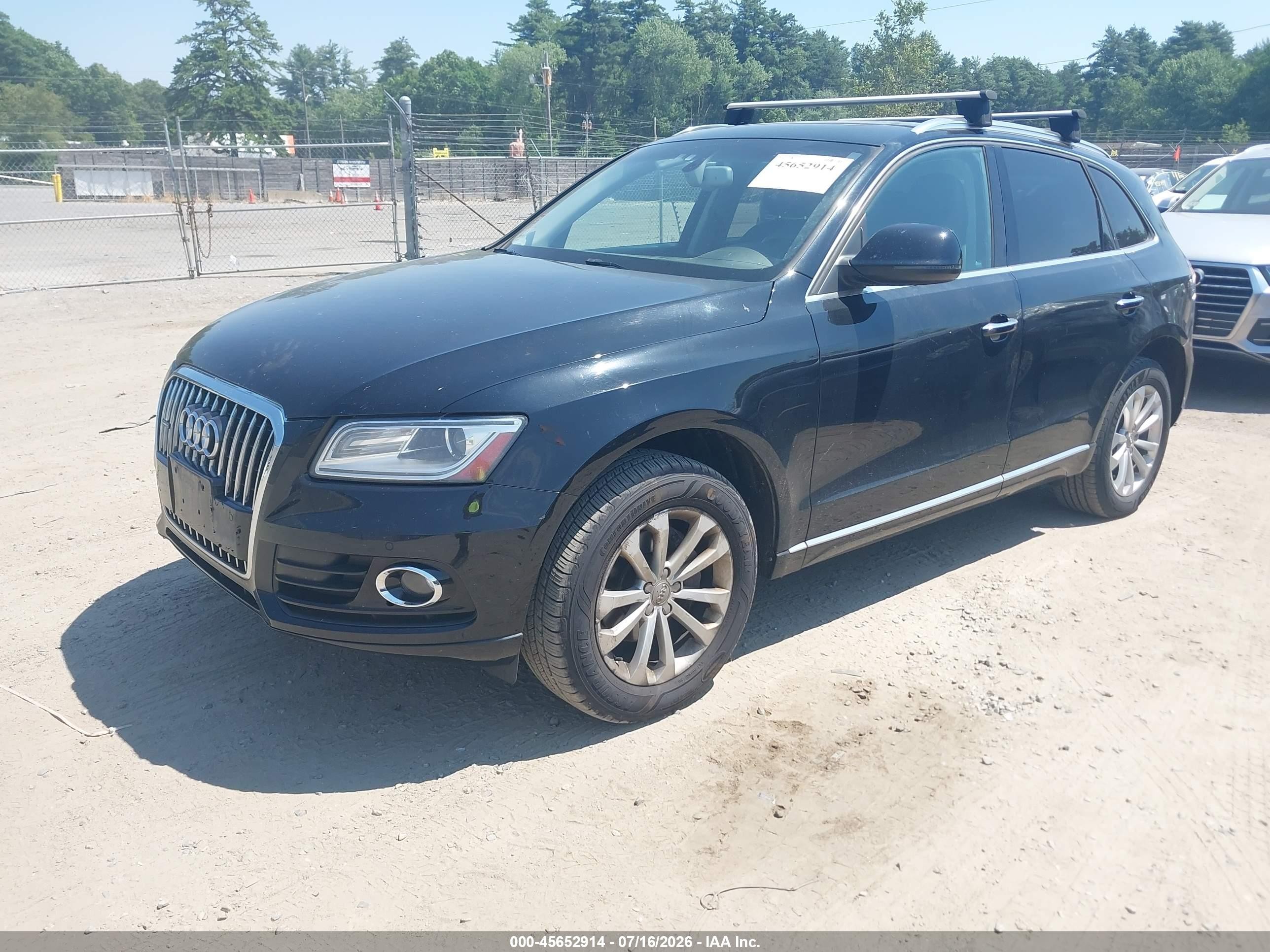 2015 Audi Q5 2.0t Premium Black vin: WA1LFAFP0FA021420