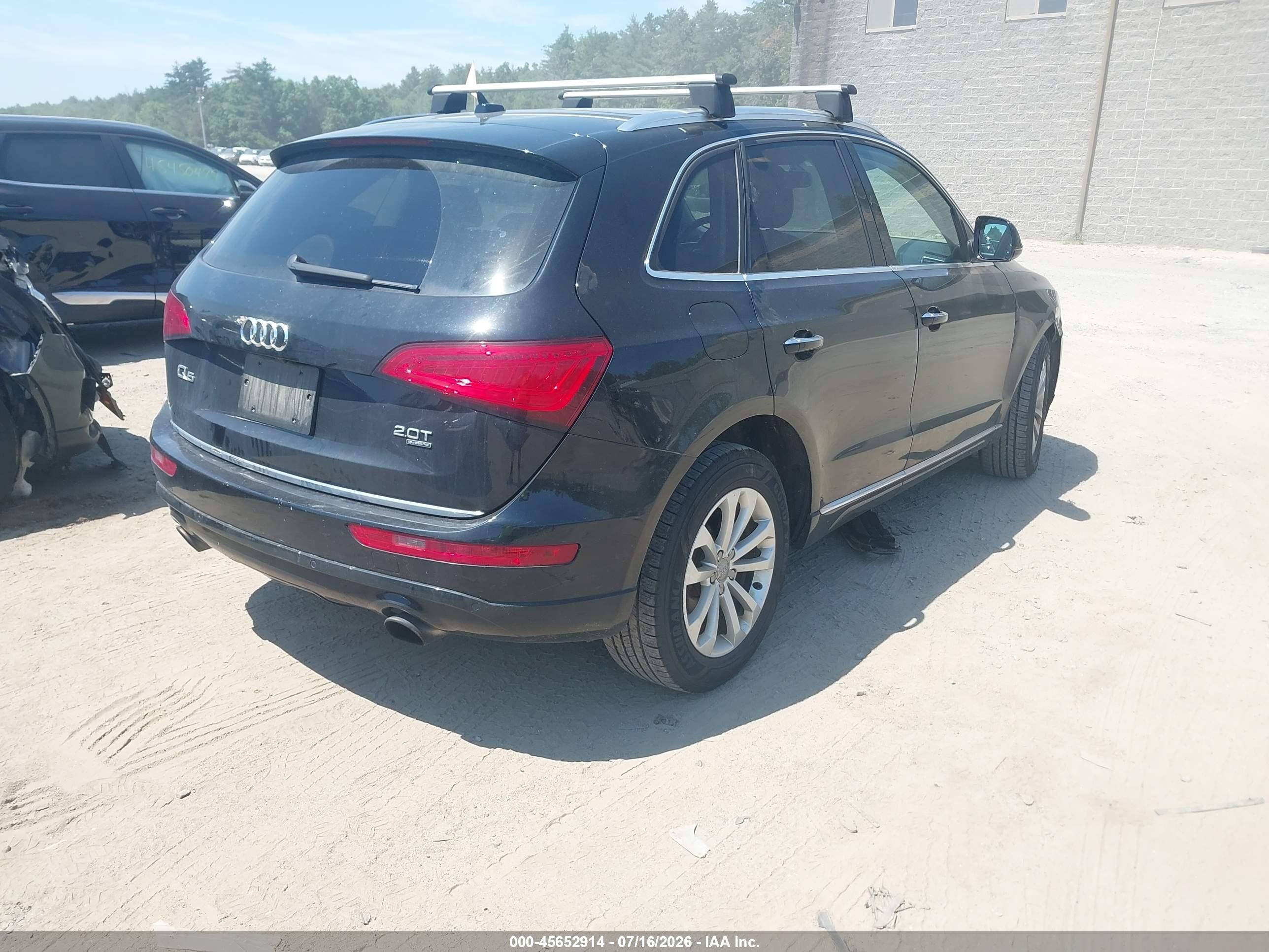 2015 Audi Q5 2.0t Premium Black vin: WA1LFAFP0FA021420
