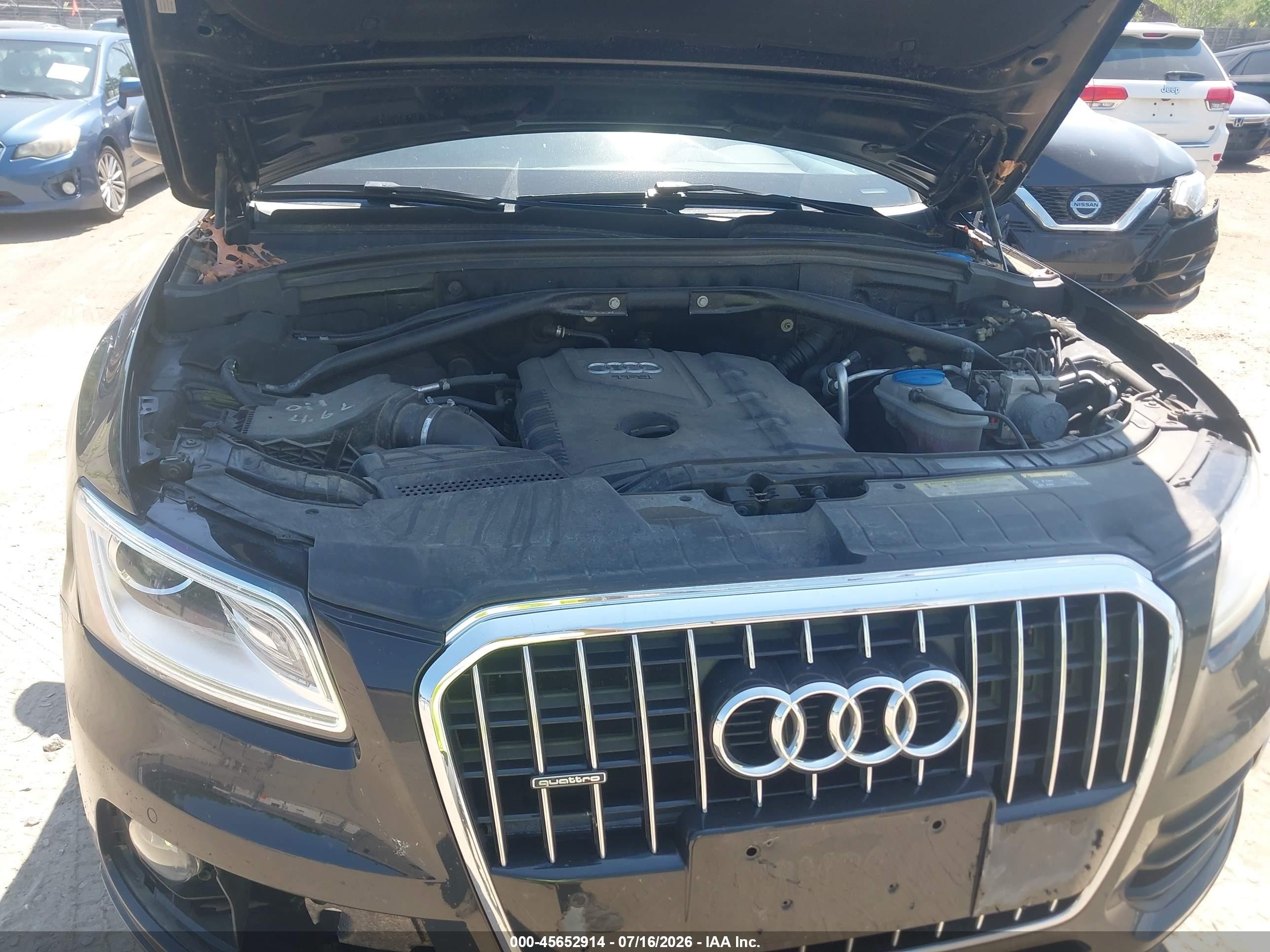 2015 Audi Q5 2.0t Premium Black vin: WA1LFAFP0FA021420