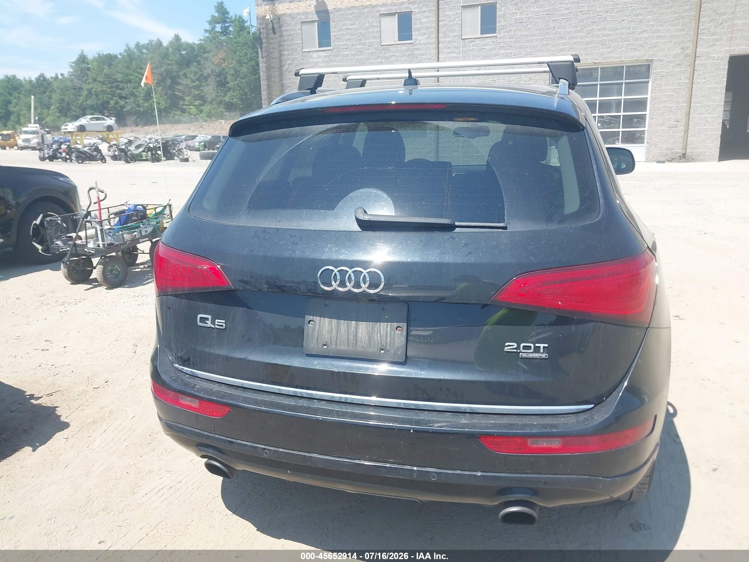 2015 Audi Q5 2.0t Premium Black vin: WA1LFAFP0FA021420