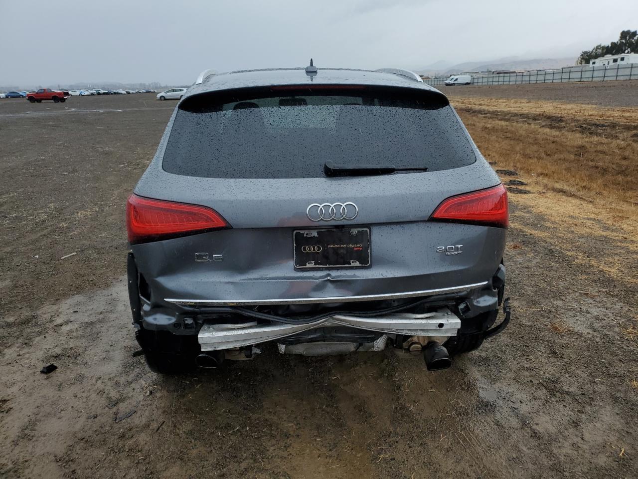 2015 Audi Q5 Premium Plus Gray vin: WA1LFAFP0FA035351