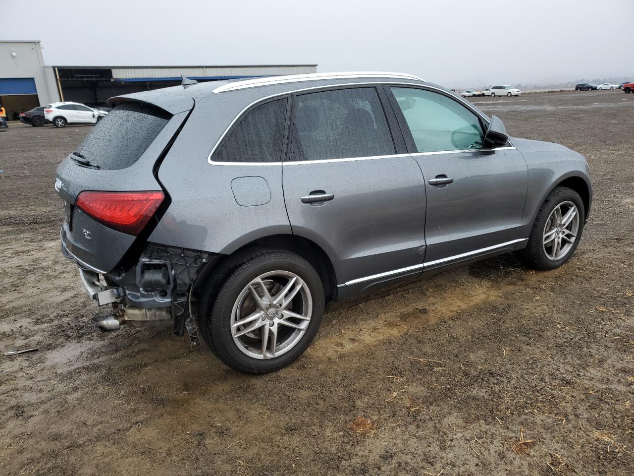 2015 Audi Q5 Premium Plus Gray vin: WA1LFAFP0FA035351