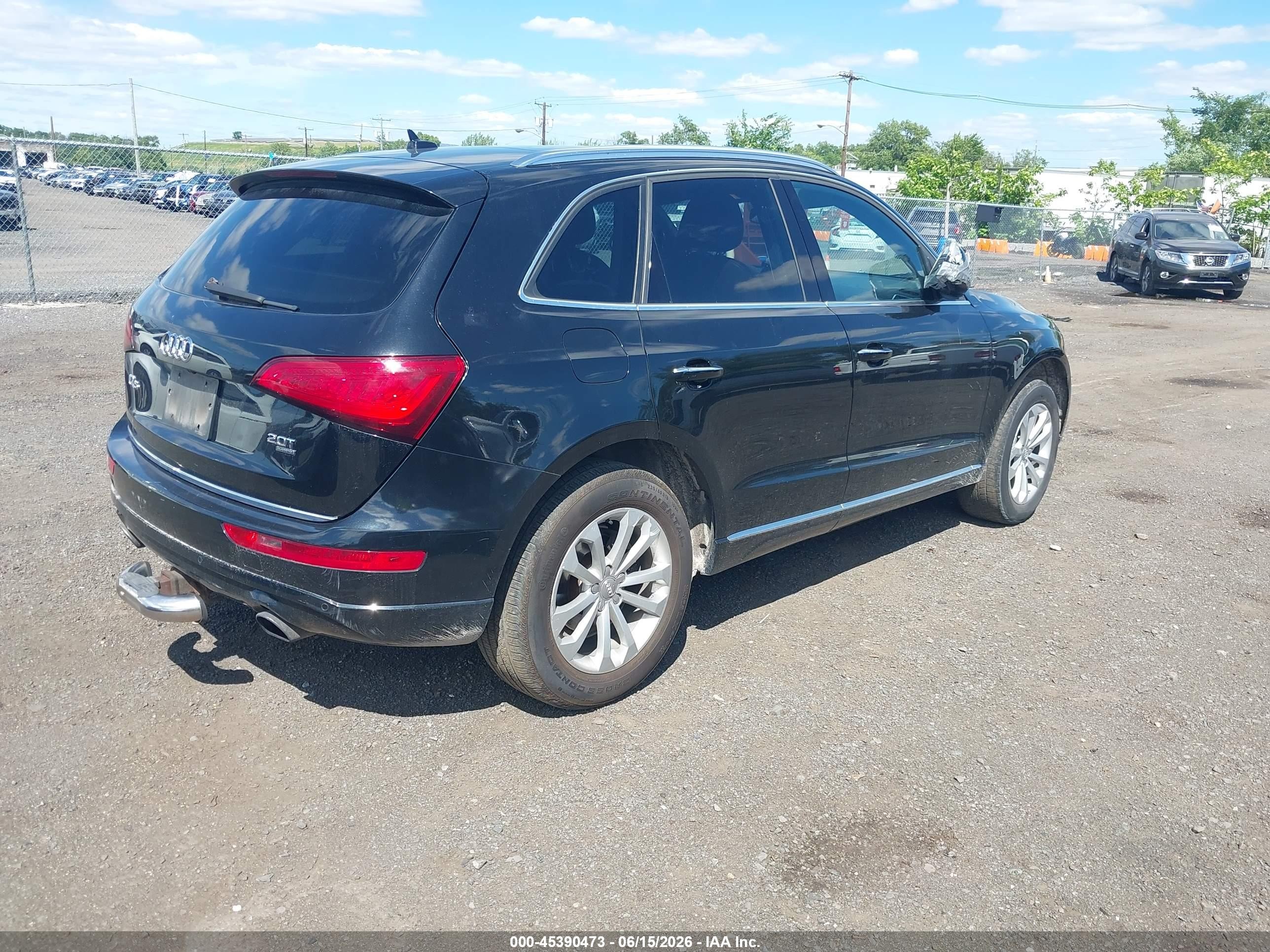 2015 Audi Q5 2.0t Premium Black vin: WA1LFAFP0FA042834