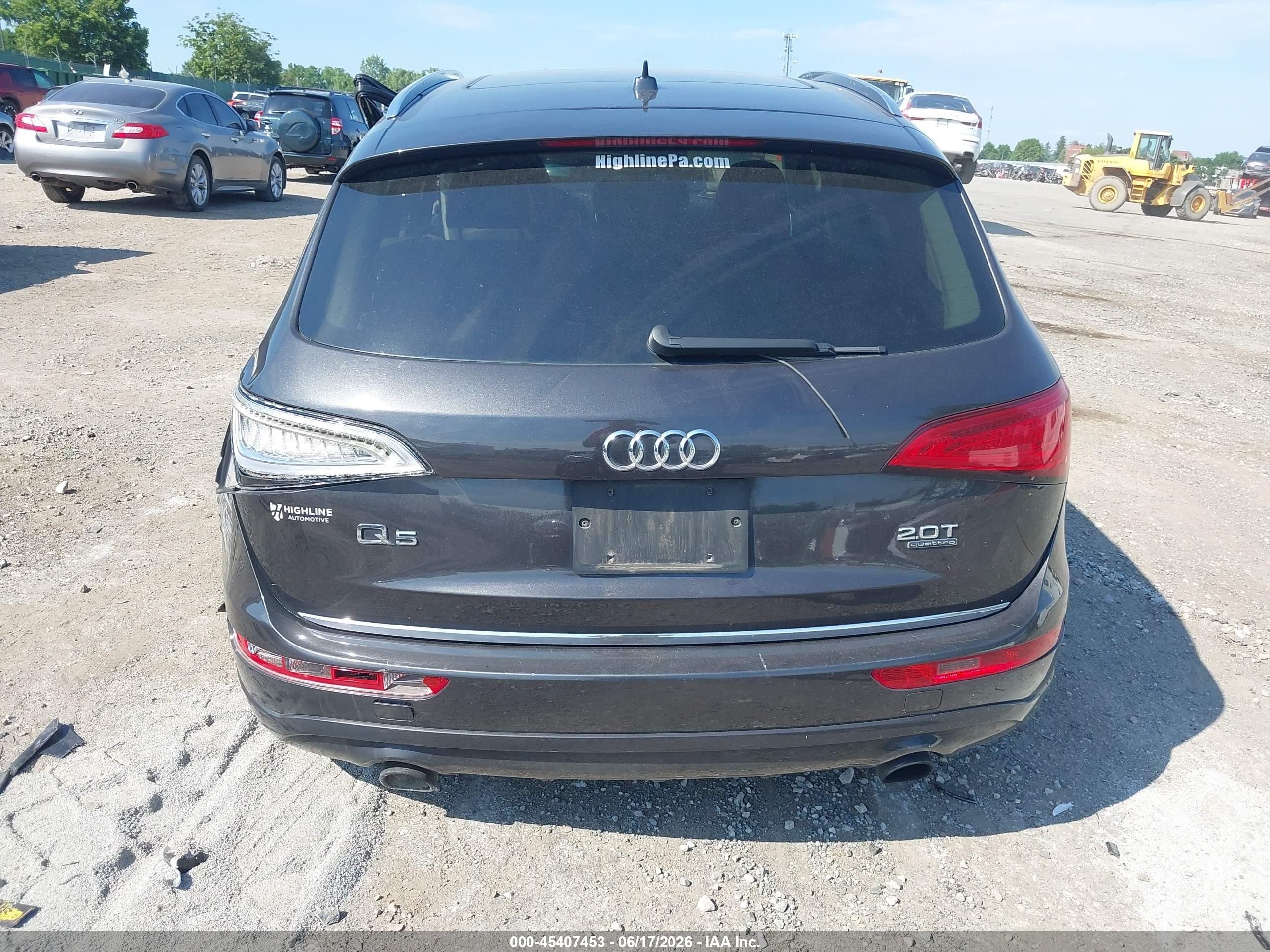 2015 Audi Q5 2.0t Premium Black vin: WA1LFAFP0FA095310