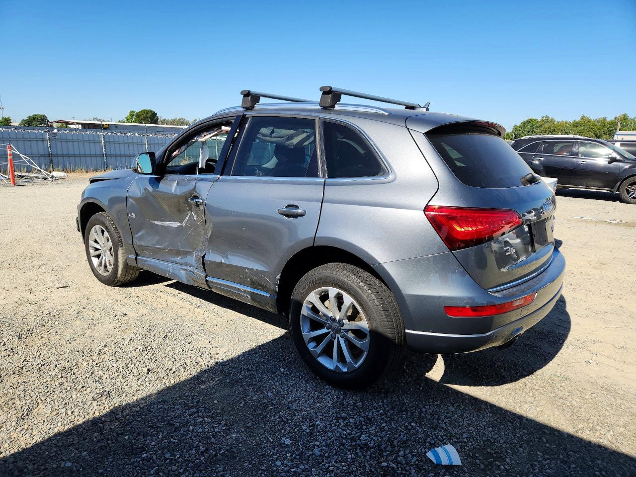 2015 Audi Q5 Premium Plus Gray vin: WA1LFAFP0FA124126