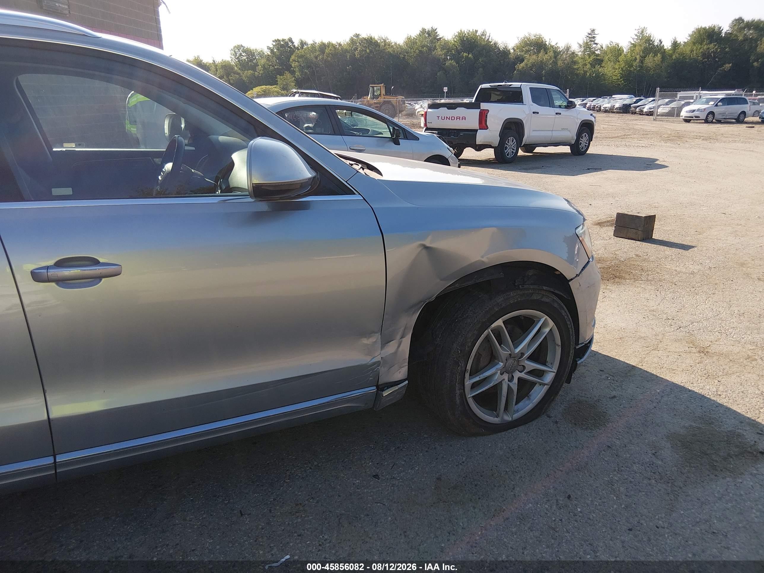 2015 Audi Q5 2.0t Premium Silver vin: WA1LFAFP0FA128757